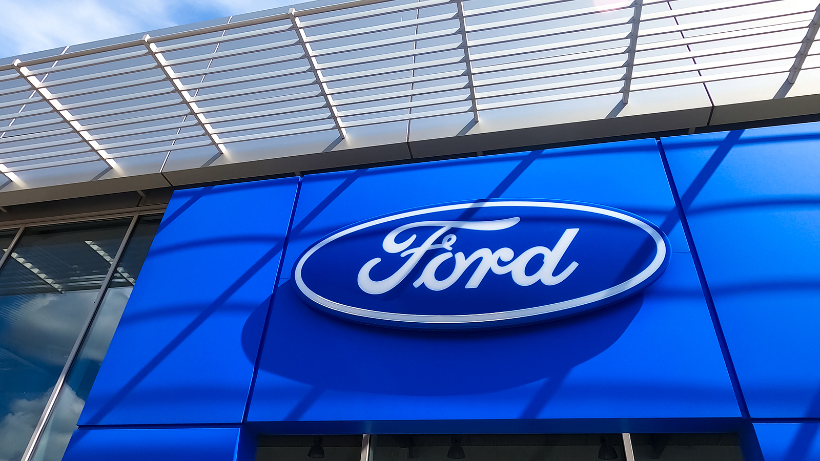 Kyiv, Ukraine – August 15, 2020: Ford Store At Kyiv, Ukraine On